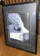 Mercedes-Benz Hood Ornament Framed Art Print Wall Art picture