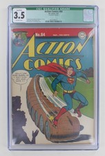 Action Comics #84 Superman CGC 3.5 DC Comics 1945 Joe Green Art, Mort Meskin  picture