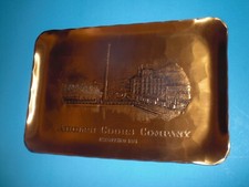 Adolph Coors Company Est 1873 Solid Bronze Tray Handmade by Wendell August Forge picture