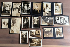 Antique 1920's Baby & Child Photographs Lot of 17 picture