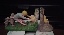 Disney Bookends Winnie the Pooh VTG Charpente Michael & Company Heavy Retro picture