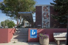 Photo:Cut Bank Montana 1900s Glacier County Library Entrance picture