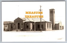 C.1940 RPPC FALLON, NV NEVADA CITY HALL PHOTO Postcard Q22 picture