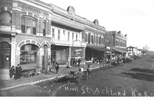 Main Street View Bank Ashland Kansas KS - Reprint picture