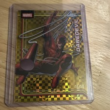 Topps 2026 Topps Chrome Marvel Daredevil #025 Gold Parallel 16/50 picture