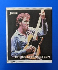 1978-81 JOEPIE Magazine Insert sticker Card BRUCE SPRINGSTEEN ROOKIE Era SCARCE picture