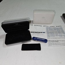 Wenger Swiss Army Knife Pocket Tool Chest Blue Boeing 65mm New Genuine picture