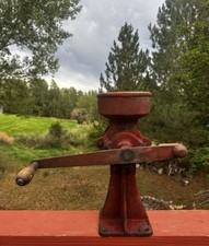 C S Bell Co №2 Cast Iron Hand Grist Mill Grain Grinder 2MB 2MC Coffee For Resto picture