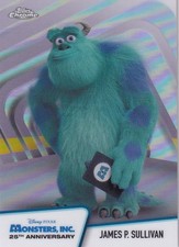 JAMES P SULLIVAN SULLY TOPPS CHROME DISNEY MONSTERS INC 25TH ANNIVERSARY #1 2026 picture
