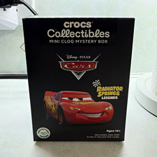 2026 Disney Cars Crocs Collectibles Mini Clog Mystery Box Collector Series 001 picture