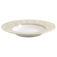 Johnson Brothers Acanthus Cream Rimmed Soup Bowl 1307893 picture