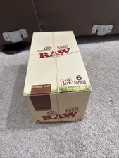 1x Full Box RAW Organic 1 1/4 Pre-Rolled Cones - SUPER PRICE - picture