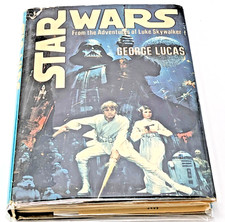 STAR WARS FROM THE ADVENTURES OF LUKE SKYWALKER: 1st Ed GC S27 1976 George Lucas picture