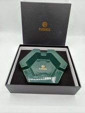 Brand New 3 Cigar Ceramic Ashtray Plasemcia in Box Green Color picture