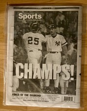 FINAL SALE  1996 NY YANKEES WORLD SERIES CHAMPIONSHIP - NY Daily News Oct 27  picture