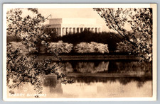 RPPC c1920s Cherry Blossoms in Bloom Washington DC Postcard picture