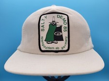 U.S.A.F. Patch Hat Salty Demo 85 Spangdahlem Germany Vtg picture