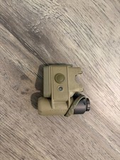 EUC USGI Light Tan Surefire Helmet Light IFF LED Blue/IR/White, HL1-A-TN, Tested picture