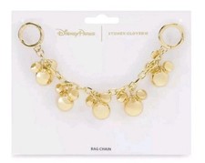 NEW Disney Stoney Clover Lane Mickey Mouse Icon Bag Charm Chain Gold picture