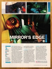 2008 Mirror's Edge Playstation 3 PS3 Xbox 360 REVIEW Print Ad/Poster Game Art picture