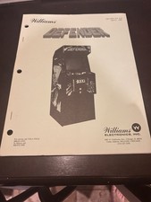 1981 Williams Defender Arcade Manual And Schematics picture