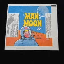 1969 TOPPS MAN ON THE MOON CARDS WRAPPER  picture