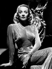 Singer Actress Marlene Dietrich in Dress Old Publicity Photo 8.5