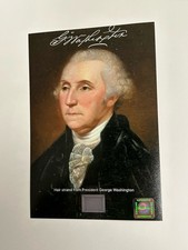 George Washington Hair Strand Lock Piece Relic Speck President POTUS USA picture