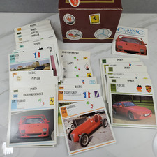 Edito-Service Classic Cars Cards of Knowledge Set of 249 Cards in Box 1991 picture