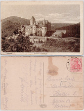 Germany Mayen 1915 Schloss Burresheim Castle Eifel View Postcard picture