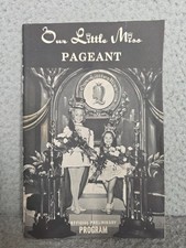 Vintage 1973 Childrens Beauty Pageant Program Book Lufkin TX Our Little Miss picture
