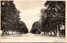Canaan NH Canaan Street Looking North Postcard used 1910 picture