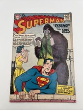 Superman #127 Nice Unrestored Silver Age Superhero Vintage DC Comic 1959  picture