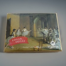 Edgar Degas Made In Austria Piatnik Double 2 Deck Set Ballet Art Playing Cards  picture