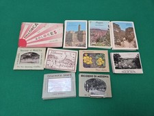 10 x Vintage Souvenir Photo Folder Booklets Job Lot Bundle Jerusalem UK Etc picture