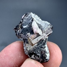 46 CT Terminated Natural Tourmaline Crystals Bunch with Quartz From Afghanistan picture
