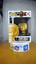 Funko Pop : A Bathing Ape - Baby Milo (Gold) #19 Bait Exclusive picture