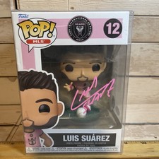 Signed Luis Suárez Inter Miami Funko Pop MLS CF #12 Autographed COA picture