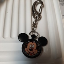 Vintage LORUS Mickey Mouse pocket watch - key chain with large hook. picture