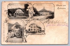 Postcard Gruss Aus Safneren Switzerland Multiview 1910 picture