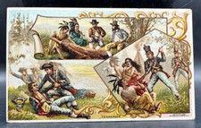 Vintage Arbuckle Bros Coffee Trade Card No 49 Tennessee History US Territories picture