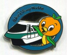 Disney Pins Orange Bird Monorail Magic Limited Release Mystery Pin picture