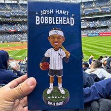 Delta Exclusive Josh Hart Bobblehead Figure - New York Yankees, Blue/White picture