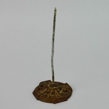 Vintage Metal Receipt Spike Rusty Weathered picture
