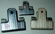 3 Vintage Esterbrook Ball Bearing Clips Mixed Lot Art Deco Paper Clamps USA picture