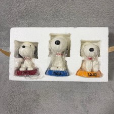 Snoopy Vintage Bobbin Head Set 1950s 1960s 1970s Retro Bobblehead picture