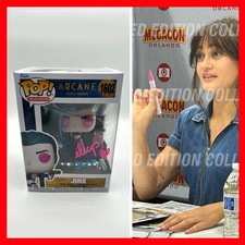 ELLA PURNELL Signed Jinx Arcane League Of Legends Funko Pop #1602 - COA & PIC picture