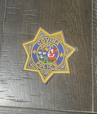 Vintage Covina Police Patch California  picture