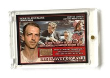 Lee Harvey Oswald Authentic Relic Card In Collector’s Case ~ JFK picture