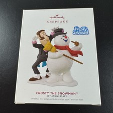 Hallmark Ornament 2019 Frosty The Snowman With Box 50Th Anniversary Ornament picture